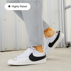 Like New Nike Blazer Low '77 Jumbo black/white size 8.5 men’s